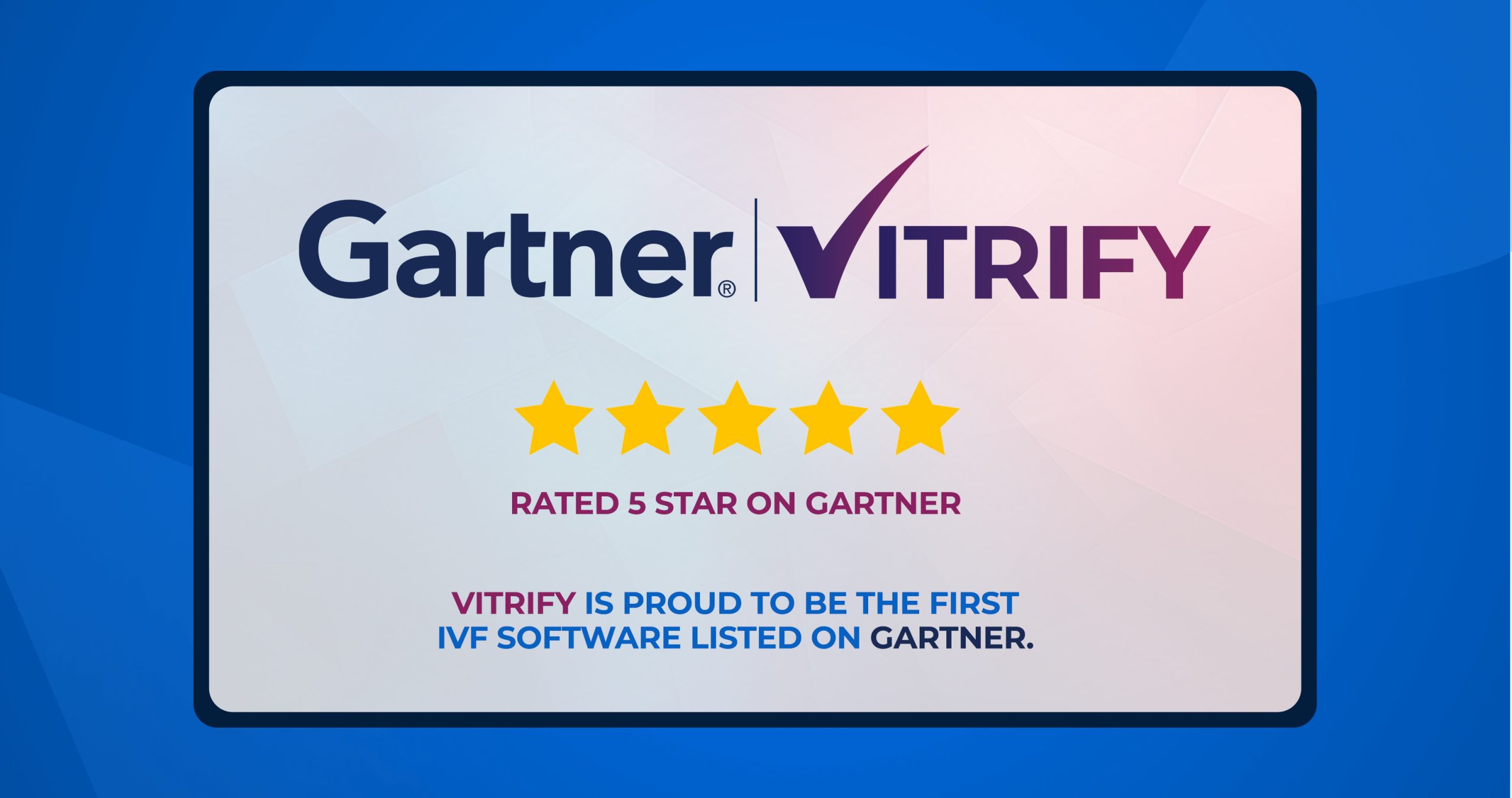 Rated 5 Star on Gartner Rated 5 Star on Gartner
